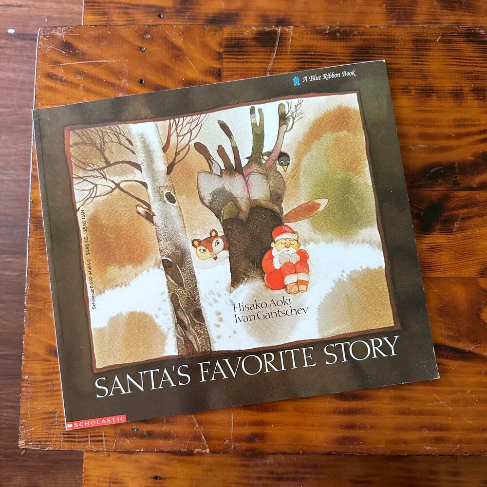 Vintage 1991 Santa's Favorite Story Paperback Book